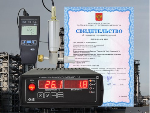 Завершена переаттестация приборов серии ИВГ-1